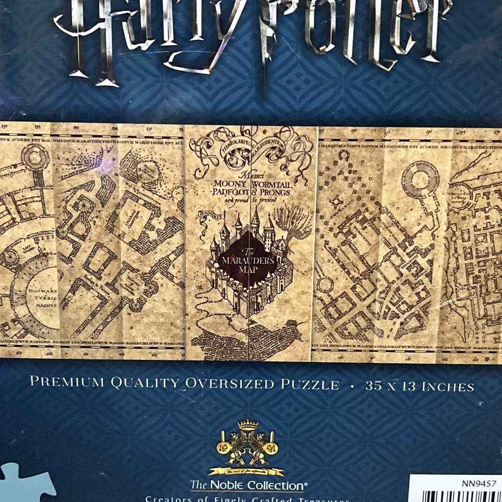 Harry Potter MARAUDER'S MAP Premium Jigsaw Puzzle (1000 Pieces) Sealed NEW
